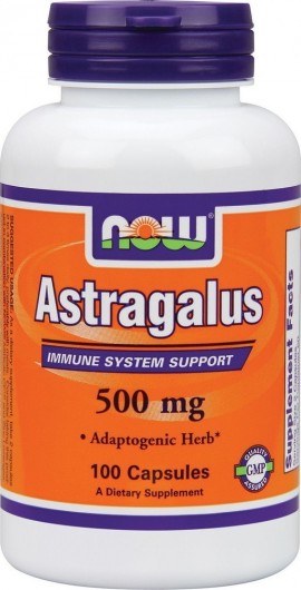 Now Astragalus 500 mg 100caps 