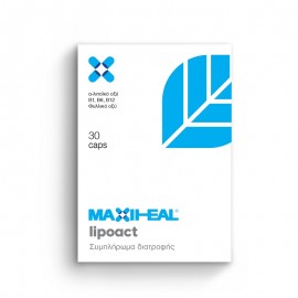 MaxiHeal LipoAct Α-λιποϊκό Οξύ & B-complex 600mg 30 κάψουλες