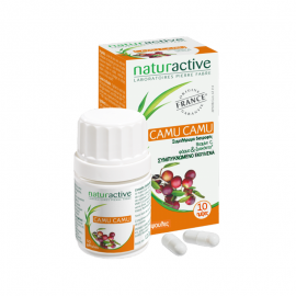 Naturactive Συμπλήρωμα Διατροφής Camu Camu φυσική βιταμίνη C για φόρμα και ζωτικότητα 30 κάψουλες