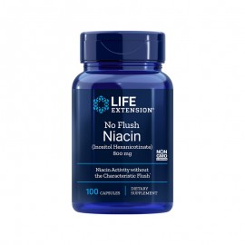Life Extension NO FLUSH NIACIN (inositol hexanicotinate) 100caps