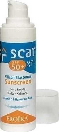 Froika Scar Gel SPF50+ Αντηλιακό gel σιλικόνης κατά των ουλών 30ml