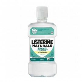 Listerine Naturals Enamel Protect Στοματικό Διάλυμα με Ήπια Γεύση 500ml