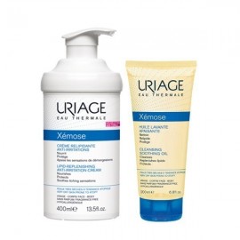 Uriage Promo Xemose Lipid cream 400ml + Huile cleansing oil 200ml