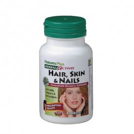 Natures Plus Herbal Actives Hair Skin & Nails 60 ταμπλέτες
