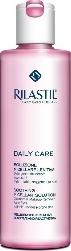 Rilastil Daily Care Soothing Micellar Solution Λοσιόν Καθαρισμού Προσώπου 250ml