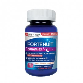 Forte Pharma Forte Nuit Συμπλήρωμα για τον Ύπνο με γεύση Μύρτιλο 30 ζελεδάκια