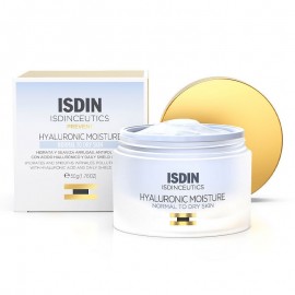 Isdin Isdinceutics Hyaluronic Moisture Normal to Dry Skin Ενυδατική Κρέμα Προσώπου για Κανονικό έως Ξηρό Δέρμα 50gr