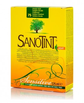 Sanotint Βαφή Μαλλιών Sensitive Light No.75 , Χρώμα Καστανό Χρυσαφί 125ml.