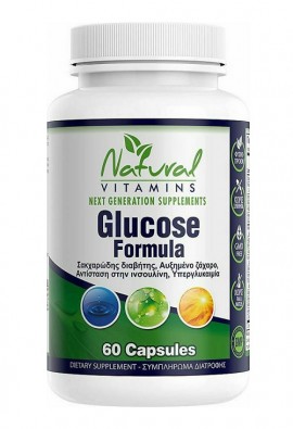 Natural Vitamins Glucose Formula 60 Caps
