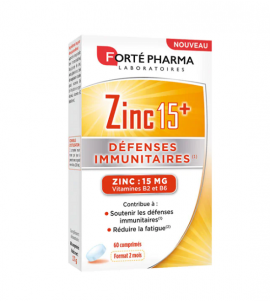 Forte Pharma Zinc 15+  60tabs