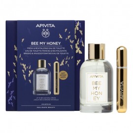 Apivita Promo Pack Bee My Honey Eau de Toilette 100ml & Δώρο Επαναγεμιζόμενο Σπρέι Αρώματος 8ml