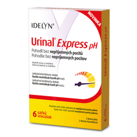  Urinal Express pH Συμπλήρωμα Διατροφής Ιδανικό για Επώδυνες Ουρολοιμώξεις 6 φακ.