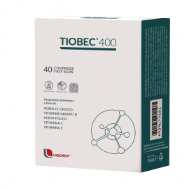Laborest Tiobec 400 Συμπλήρωμα Διατροφής για την Φυσιολογική Λειτουργία του Νευρικού Συστήματος 40 ταμπλέτες