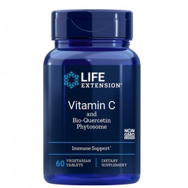 Life Extension Vitamin C & Bio-Quercetin Phytosome 1000mg 60 φυτικές κάψουλες