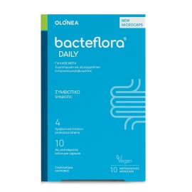 Olonea Bacteflora Daily με Προβιοτικά και Πρεβιοτικά για κάθε ημέρα 10 κάψουλες