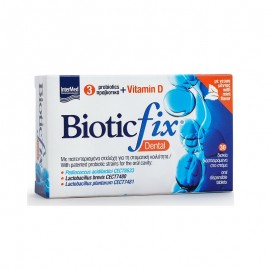 Intermed Biotic Fix Dental Vit D. Συμπλήρωμα Διατροφής με Προβιοτικά και Βιταμίνη D 30disp.Tabs