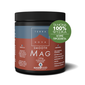 Terranova Smooth Mag Συμπλήρωμα Διατροφής Μαγνησίου σε Σκόνη 150gr