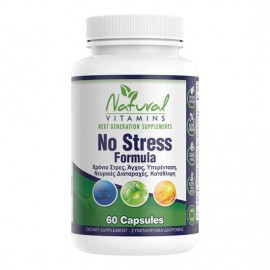Natural Vitamins No Stress Formula , 60caps