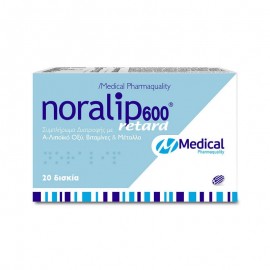 Medical Pharmaquality Noralip 600 Retard 20 δισκία