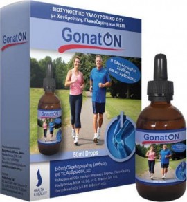 Health & Beauty Gonaton Συμπλήρωμα Για Αρθρώσεις Με Υαλουρονικό Οξύ Γλουκοζαμίνη Και Χονδροιτίνη Σε Σταγόνες 50ml