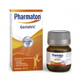 Pharmaton Geriatric με Ginseng G115 για Ενίσχυση Μνήμης, Συγκέντρωσης & Ανοσοποιητικού 30 δισκία