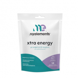 My Elements Xtra Energy με Καφεϊνη & Ταυρίνη 10 αναβράζουσες ταμπλέτες
