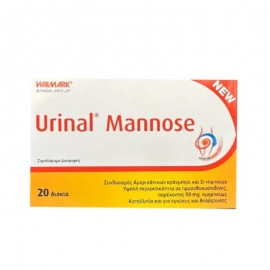 Walmark Urinal Mannose Συμπλήρωμα Διατροφής για Ουρολοιμώξεις 20 δισκία