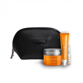 Helenvita Promo Beauty Time Anti-Wrinkle Night Cream 50ml & Eye Cream 15ml & Lifting Ampoule Dry Skin 2ml & Νεσεσέρ
