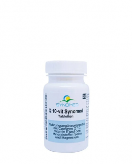 Metapharm Synomed Q10 - Vit, με συνένζυμο Q10, βιταμίνη Ε και Σελήνιο, 30 tabs