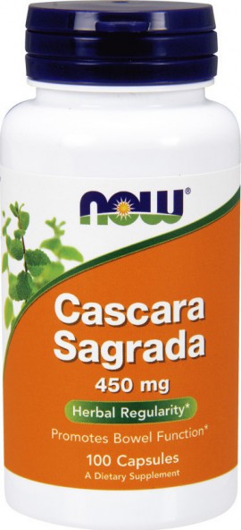 Now Cascara Sagrada 450 mg 100 caps