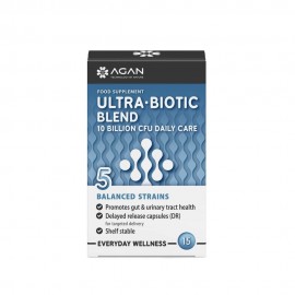 Agan Ultra-Biotic Blend με Προβιοτικά για την Καλή Λειτουργία του Εντέρου 15caps