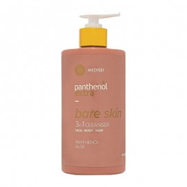 Panthenol Extra Bare Skin 3 In 1 Cleanser Γυναικείο Αφρόλουτρο-Σαμπουάν 500ml