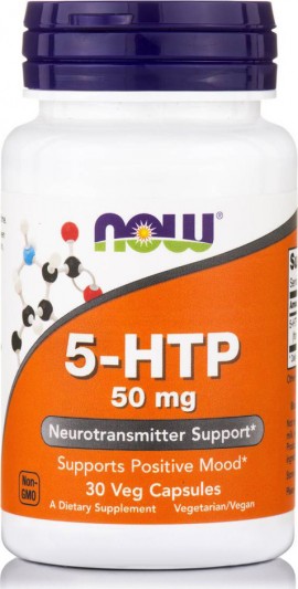 Now 5 HTP 50 mg 30 caps