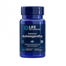Life Extension Optimized Ashwagandha (Συμπλήρωμα Διατροφής για την Υποστήριξη της Μνήμης) 60caps