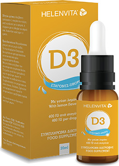 Helenvita Vitamin D3 Drops 400 Iu 20ml