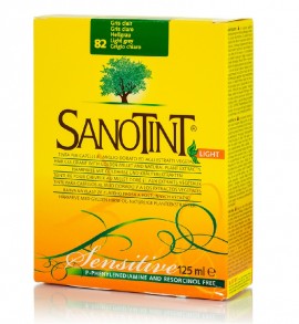 Sanotint Φυτική Βαφή Μαλλιών Sensitive Light 82 Ανοιχτό Γκρι 125ml