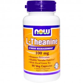 Now L Theanine 100 mg 90 vcaps 