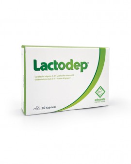 Erbozeta Lactodep Συμπλήρωμα Διατροφής με προβιοτικά 30 Caps