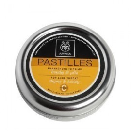 Apivita Παστίλιες για τον πονεμένο λαιμό με θυμάρι & μέλι 45g