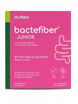 Olonea BacteFiber Junior Παιδικές Φυτικές Ίνες14 Φακελάκια x 4g
