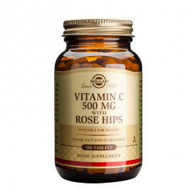 Solgar Vitamin C with Rose Hips 500mg 100 ταμπλέτες