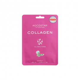 Kocostar Collagen Sheet Mask Μάσκα Προσώπου για Αναζωογόνηση, 25ml