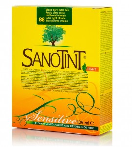 Sanotint Φυτική Βαφή Μαλλιών Sensitive Light N88 Ξανθό πολύ έντονο 125ml