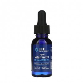 Life Extension Liquid Vitamin D3 50mcg 2000iu Συμπλήρωμα Διατροφής με Βιταμίνη D3 σε Σταγόνες 29,57ml