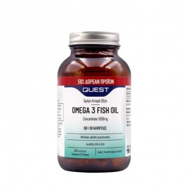 Quest Omega 3 Fish Oil 1000mg 60+30 κάψουλες