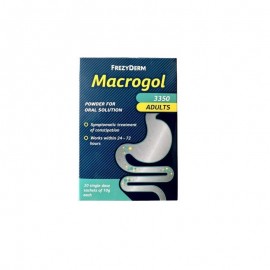 Frezyderm Macrogol 3350 Adults  Συμπλήρωμα σε Σκόνη για Δυσκοιλιότητα 20x10g