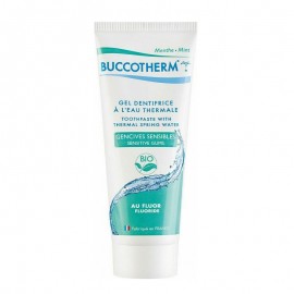 Buccotherm Sensitive Gums Toothpaste Gel Οδοντόκρεμα για Ευαίσθητα Ούλα με Φθόριο 75ml