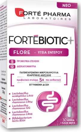 Forte Pharma ForteBiotic+ Flore 30 Caps- Συμπλήρωμα Διατροφής Για Την Υγεία Του Εντέρου