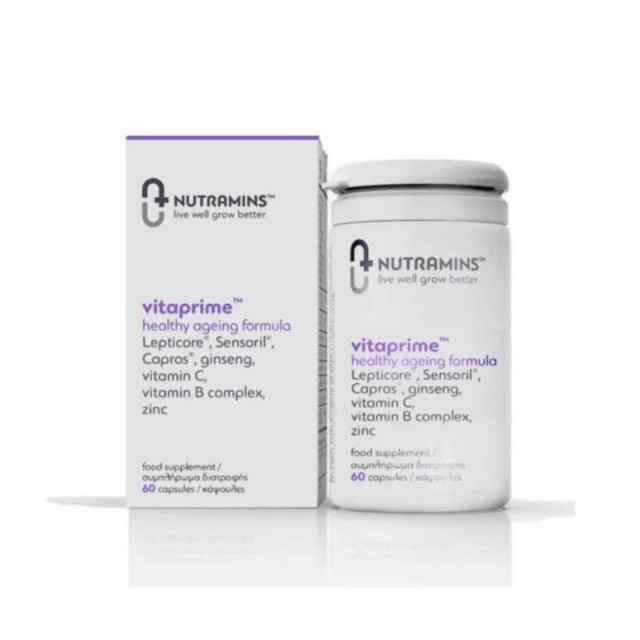 Nutramins Vitaprime Healthy Ageing Formula For Men 60 Κάψουλες