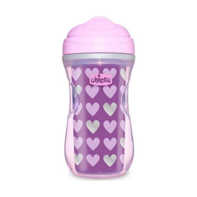 Chicco Active Cup 14m+ Για Κορίτσι (06981-10) Ροζ 266ml